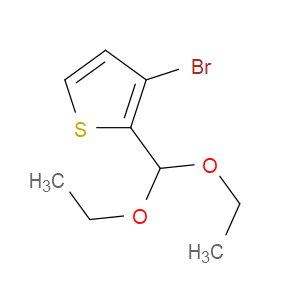 3-BROMOTHIOPHENE-2-CARBOXALDEHYDE DIETHYL ACETAL - Click Image to Close