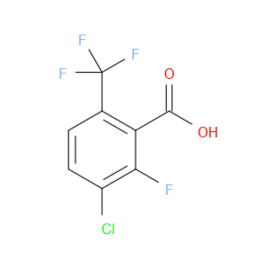 3-CHLORO-2-FLUORO-6-(TRIFLUOROMETHYL)BENZOIC ACID