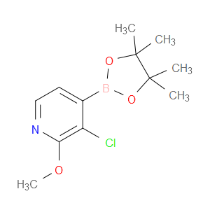 3-CHLORO-2-METHOXYPYRIDINE-4-BORONIC ACID PINACOL ESTER