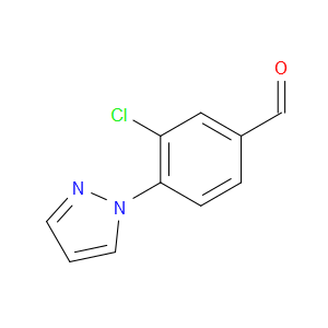 3-CHLORO-4-(1H-PYRAZOL-1-YL)BENZALDEHYDE