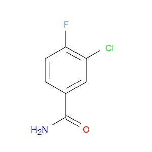 3-CHLORO-4-FLUOROBENZAMIDE