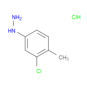 3-CHLORO-4-METHYLPHENYLHYDRAZINE HYDROCHLORIDE - Click Image to Close