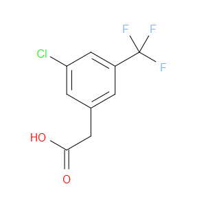 2-(3-CHLORO-5-(TRIFLUOROMETHYL)PHENYL)ACETIC ACID