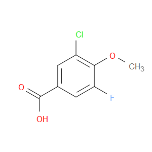 3-CHLORO-5-FLUORO-4-METHOXYBENZOIC ACID