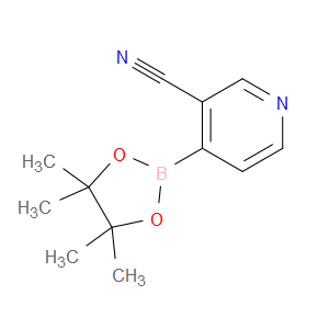 3-CYANOPYRIDINE-4-BORONIC ACID PINACOL ESTER - Click Image to Close