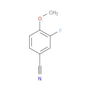 3-FLUORO-4-METHOXYBENZONITRILE
