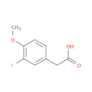 3-FLUORO-4-METHOXYPHENYLACETIC ACID - Click Image to Close