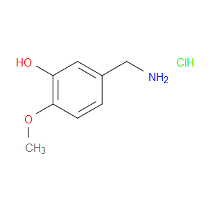 5-(AMINOMETHYL)-2-METHOXYPHENOL HYDROCHLORIDE - Click Image to Close