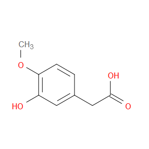 3-HYDROXY-4-METHOXYPHENYLACETIC ACID - Click Image to Close