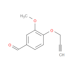 3-METHOXY-4-(PROP-2-YN-1-YLOXY)BENZALDEHYDE