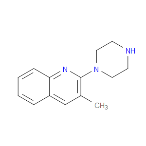 3-METHYL-2-(1-PIPERAZINYL)QUINOLINE - Click Image to Close