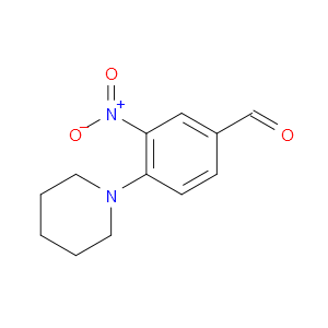 3-NITRO-4-(PIPERIDIN-1-YL)BENZALDEHYDE