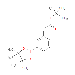 TERT-BUTYL (3-(4,4,5,5-TETRAMETHYL-1,3,2-DIOXABOROLAN-2-YL)PHENYL) CARBONATE