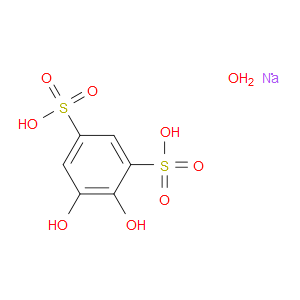 4,5-DIHYDROXY-1,3-BENZENEDISULFONIC ACID DISODIUM SALT MONOHYDRATE
