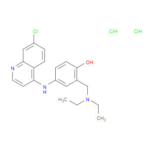 4-((7-CHLOROQUINOLIN-4-YL)AMINO)-2-((DIETHYLAMINO)METHYL)PHENOL DIHYDROCHLORIDE