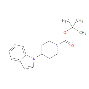 TERT-BUTYL 4-(1H-INDOL-1-YL)PIPERIDINE-1-CARBOXYLATE