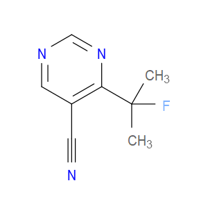 4-(2-FLUOROPROPAN-2-YL)PYRIMIDINE-5-CARBONITRILE