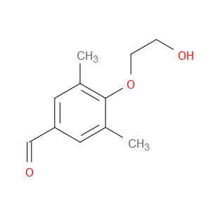 4-(2-HYDROXYETHOXY)-3,5-DIMETHYLBENZALDEHYDE