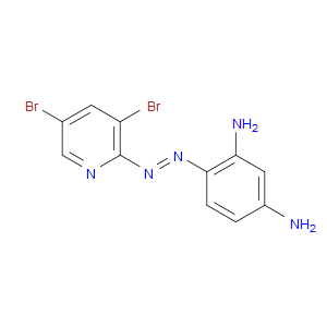 4-(3,5-DIBROMO-2-PYRIDYLAZO)-1,3-PHENYLENEDIAMINE