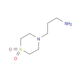 4-(3-AMINOPROPYL)THIOMORPHOLINE 1,1-DIOXIDE - Click Image to Close