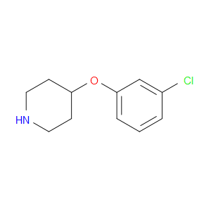 4-(3-CHLOROPHENOXY)PIPERIDINE