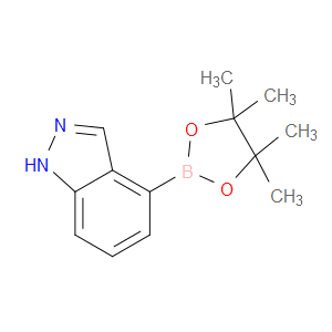 4-(4,4,5,5-TETRAMETHYL-[1,3,2]DIOXABOROLAN-2-YL)-1H-INDAZOLE