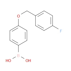 4-(4'-FLUOROBENZYLOXY)PHENYLBORONIC ACID