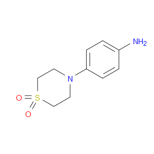 4-(4-AMINOPHENYL)THIOMORPHOLINE 1,1-DIOXIDE