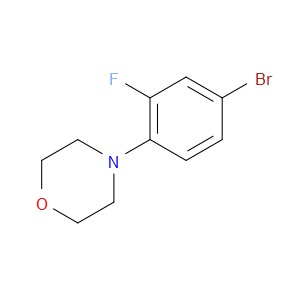 4-(4-BROMO-2-FLUOROPHENYL)MORPHOLINE