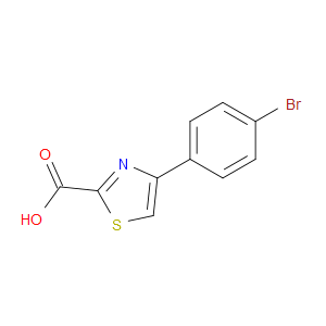 4-(4-BROMOPHENYL)THIAZOLE-2-CARBOXYLIC ACID - Click Image to Close