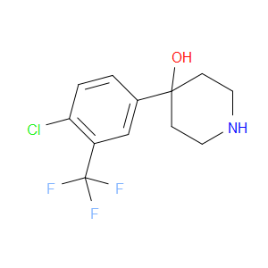 4-[4-CHLORO-3-(TRIFLUOROMETHYL)PHENYL]-4-PIPERIDINOL - Click Image to Close