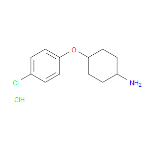 4-(4-CHLOROPHENOXY)CYCLOHEXANAMINE HYDROCHLORIDE - Click Image to Close