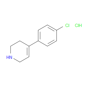 4-(4-CHLOROPHENYL)-1,2,3,6-TETRAHYDROPYRIDINE HYDROCHLORIDE - Click Image to Close