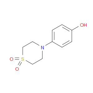 4-(4-HYDROXYPHENYL)THIOMORPHOLINE 1,1-DIOXIDE