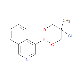 4-(5,5-DIMETHYL-1,3,2-DIOXABORINAN-2-YL)ISOQUINOLINE