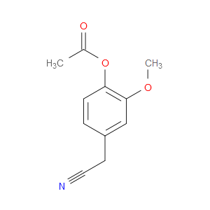 4-(CYANOMETHYL)-2-METHOXYPHENYL ACETATE - Click Image to Close