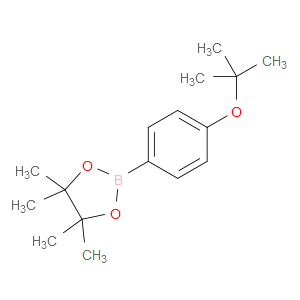 2-(4-(TERT-BUTOXY)PHENYL)-4,4,5,5-TETRAMETHYL-1,3,2-DIOXABOROLANE