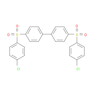 4,4'-BIS(4-CHLOROPHENYL)SULFONYL-1,1'-BIPHENYL - Click Image to Close