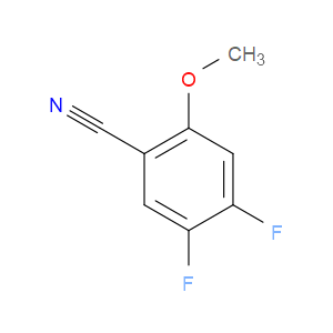 4,5-DIFLUORO-2-METHOXYBENZONITRILE - Click Image to Close