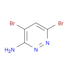 4,6-DIBROMOPYRIDAZIN-3-AMINE