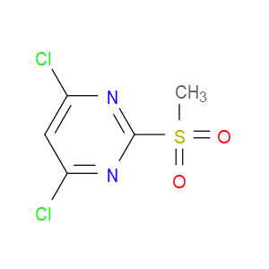 4,6-DICHLORO-2-(METHYLSULFONYL)PYRIMIDINE - Click Image to Close