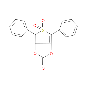 4,6-DIPHENYLTHIENO[3,4-D]-1,3-DIOXOL-2-ONE 5,5-DIOXIDE