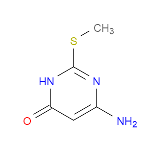 6-AMINO-2-(METHYLTHIO)PYRIMIDIN-4-OL