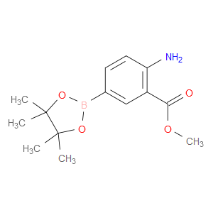 METHYL 2-AMINO-5-(4,4,5,5-TETRAMETHYL-1,3,2-DIOXABOROLAN-2-YL)BENZOATE