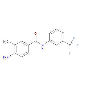 4-AMINO-3-METHYL-N-[3-(TRIFLUOROMETHYL)PHENYL]BENZAMIDE