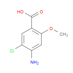4-AMINO-5-CHLORO-2-METHOXYBENZOIC ACID - Click Image to Close