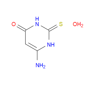 4-AMINO-6-HYDROXY-2-MERCAPTOPYRIMIDINE MONOHYDRATE