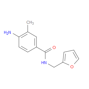 4-AMINO-N-(FURAN-2-YLMETHYL)-3-METHYLBENZAMIDE - Click Image to Close