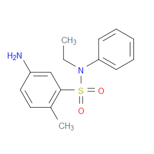 5-AMINO-N-ETHYL-2-METHYL-N-PHENYLBENZENESULFONAMIDE