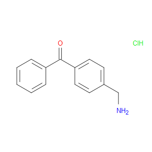 (4-(AMINOMETHYL)PHENYL)(PHENYL)METHANONE HYDROCHLORIDE